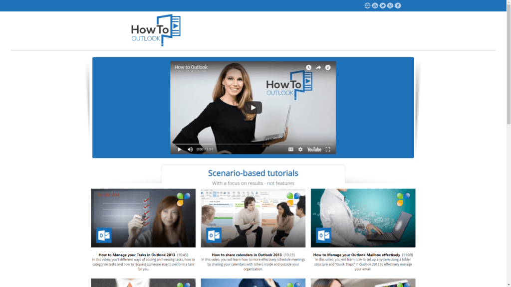 Introducing Howto Outlook Scenariobased Outlook Tutorials